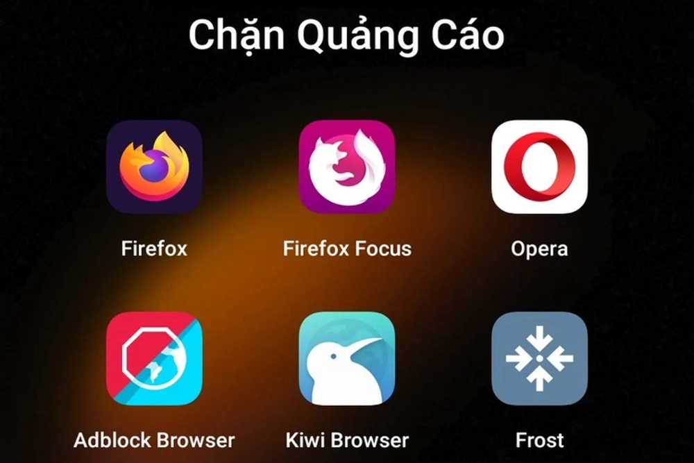 Tải trình duyệt có tính năng chặn quảng cáo