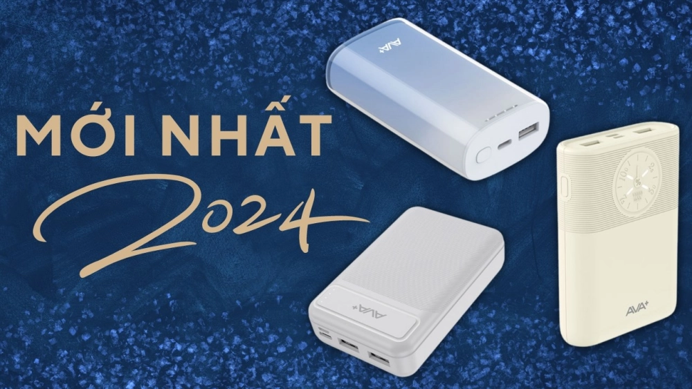  Sạc dự phòng tốt nhất 2024 với dung lượng lớn, sạc nhiều thiết bị