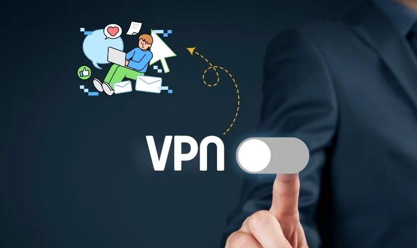 Ứng dụng VPN, dễ dàng bật/tắt kết nối