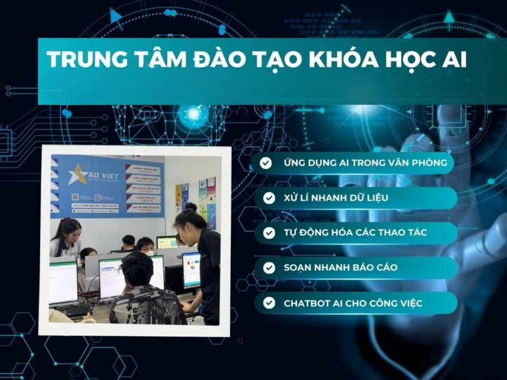 Khóa học AI online giúp bạn học AI linh hoạt từ mọi nơi với chi phí thấp