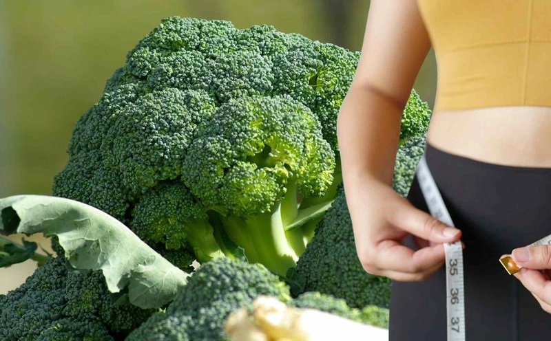 Bông cải xanh là một thực phẩm đốt cháy mỡ bụng giúp giảm mỡ hiệu quả