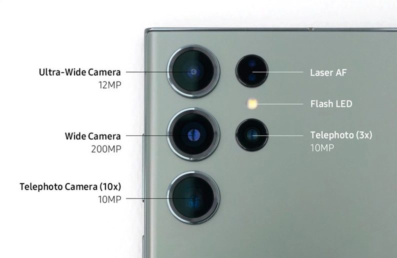  Camera AI 200MP và zoom 10x cho chất lượng ảnh ấn tượng.