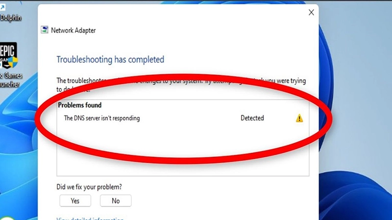 Địa chỉ IP hoặc cài đặt DNS bị lỗi, lý do laptop không vào được internet bằng WiFi