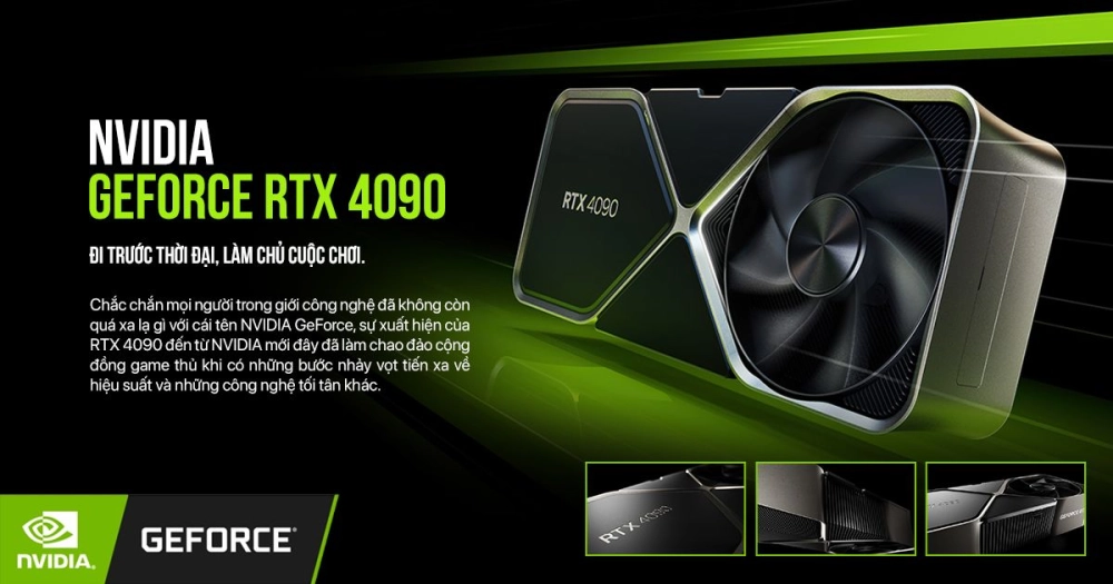 GPU cho AI như RTX 4090, lý tưởng cho nhà phát triển muốn bắt đầu với NVIDIA AI