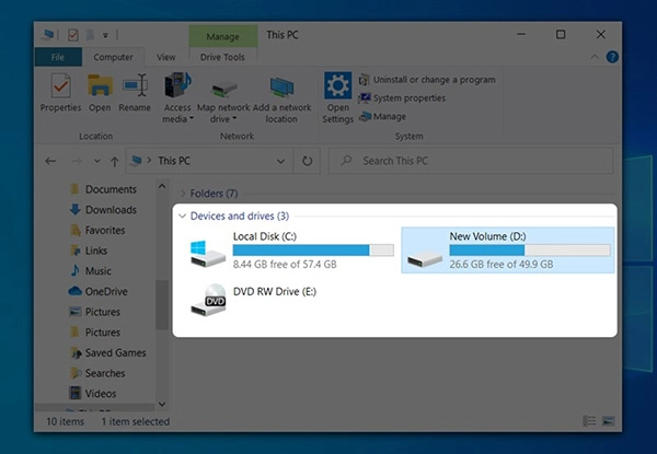 Kiểm tra dung lượng ô đĩa tránh lỗi update Win 10 xảy ra do thiếu không gian