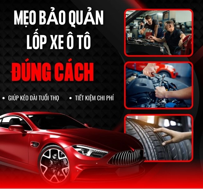  Mẹo bảo quản lốp xe ô tô đúng cách giúp kéo dài tuổi thọ và tiết kiệm chi phí