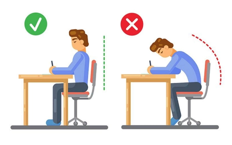 Mẹo chữa đau vai gáy tại nhà thông qua thói quen.