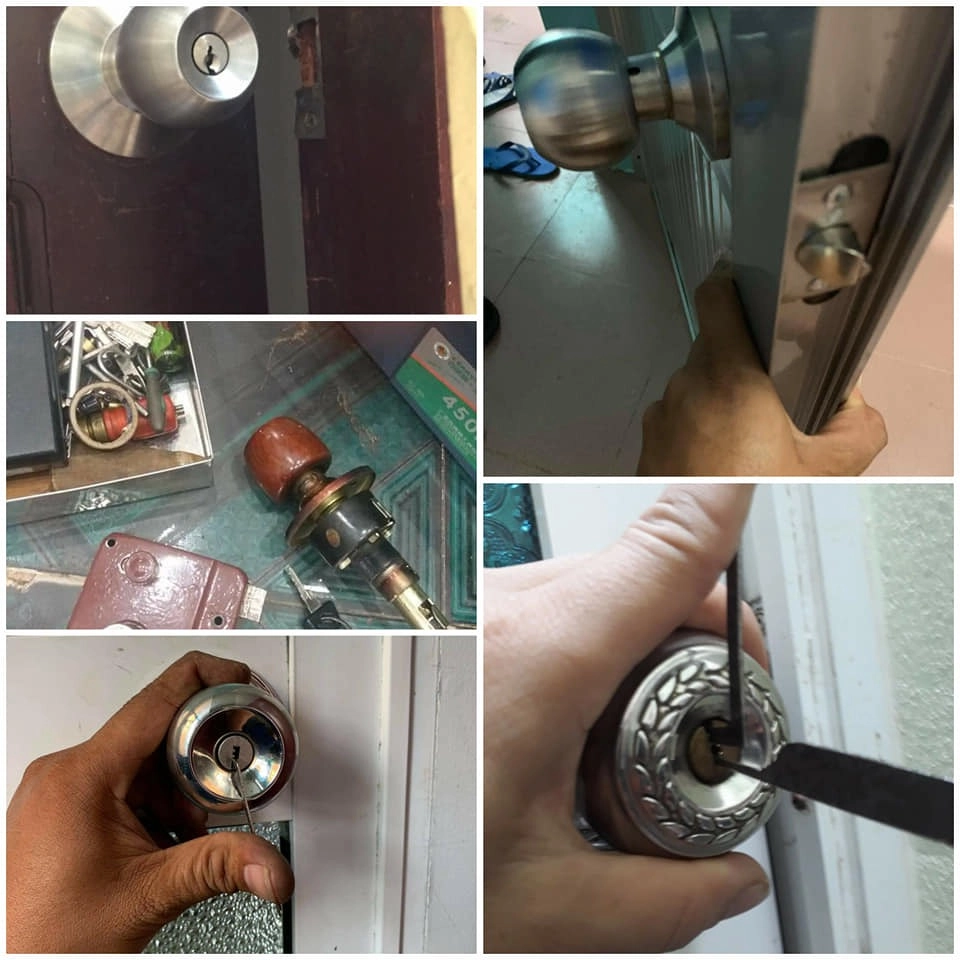 Mở khóa đơn giản không cần chìa với các công cụ có sẵn trong nhà