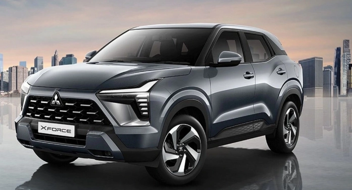 Ngoại thất hiện đại, thu hút của mitsubishi xforce 