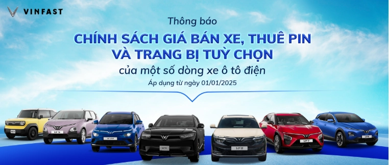 Ưu đãi mua xe điện Việt Nam 2025 từ VinFast hấp dẫn.