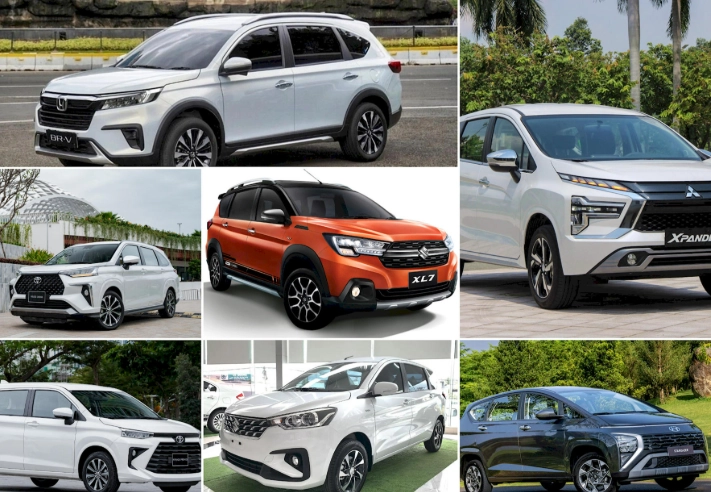 So sánh các mẫu xe 7 chỗ giá 700 triệu năm 2025.