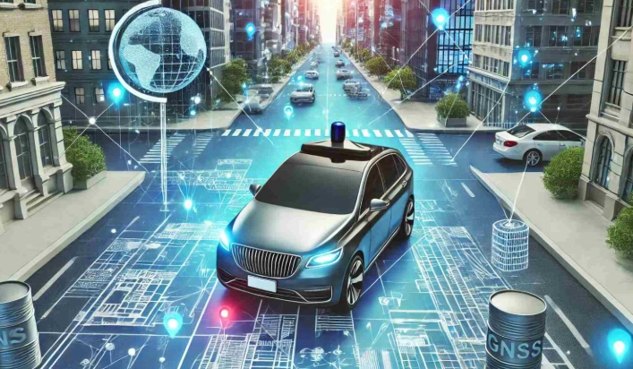 Công nghệ 5G trên ô tô kết nối với thành phố thông minh.