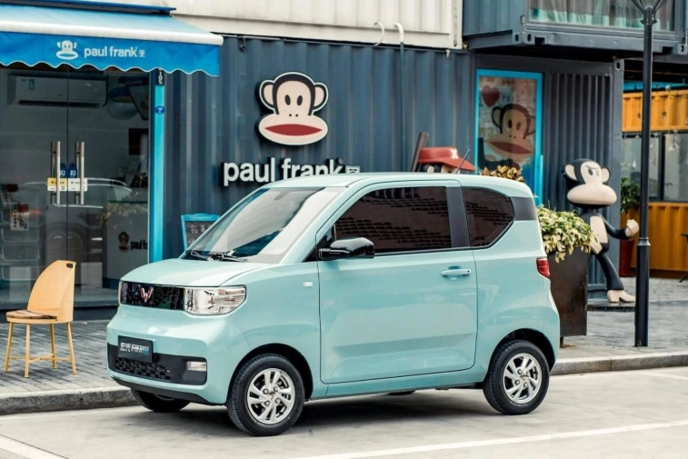 Wuling HongGuang Mini EV với thiết kế nhỏ gọn lý tưởng cho đô thị.