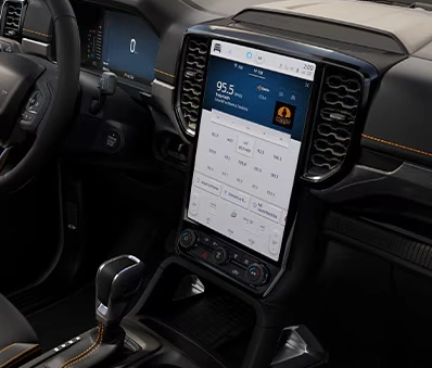 Hệ thống SYNC trên xe Ford hiện đại và tiện lợi.
