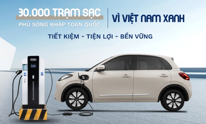 Mạng lưới trạm sạc xe điện tại Việt Nam đang phát triển nhanh chóng