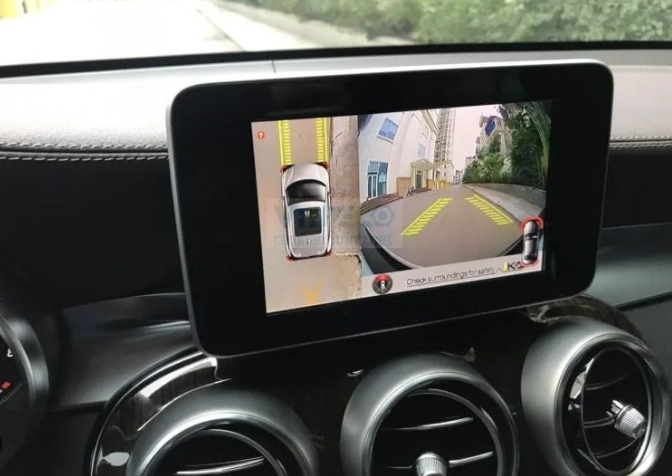 Camera 360 là một phần quan trọng trong hướng dẫn sử dụng công nghệ đỗ xe.