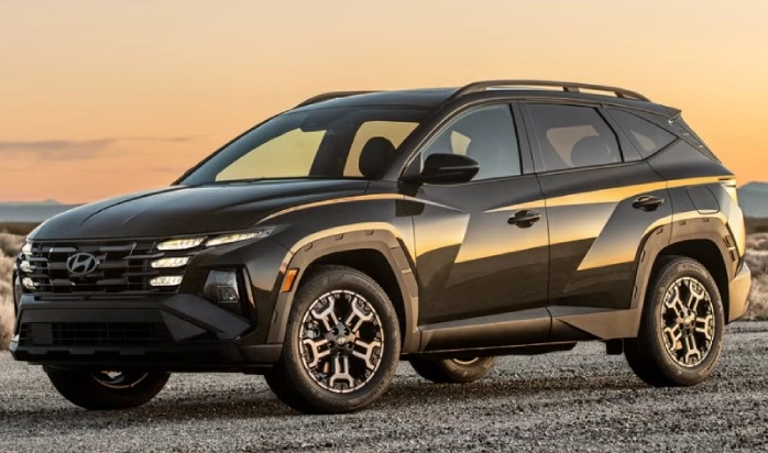 Xe tiết kiệm xăng 2025 với Hyundai Tucson Hybrid hiện đại.