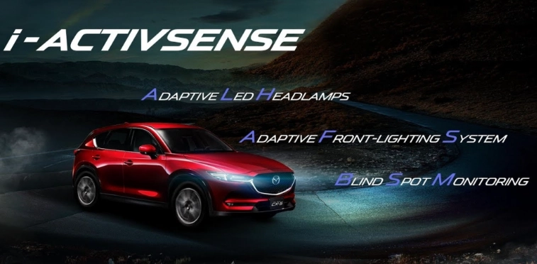 Xe tự lái giá 1 tỷ với i-Activsense trên Mazda CX-5.