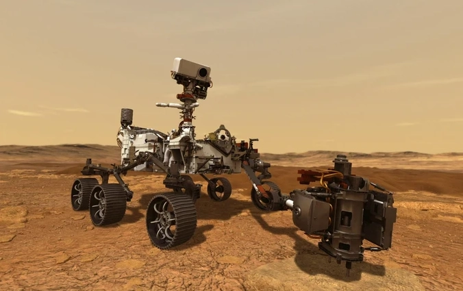 Perseverance rover khoan đá tại Jezero Crater để tìm dấu hiệu sự sống.