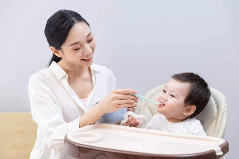 Thời điểm cai sữa cho bé phù hợp.