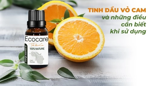 Vỏ cam và tinh dầu là bí quyết cho mẹo làm thơm phòng tự nhiên an toàn