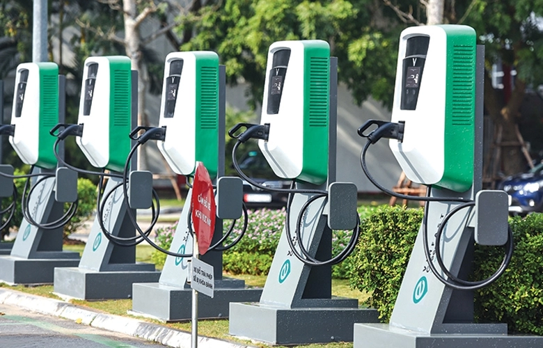 Trạm sạc VinFast Hà Nội phủ khắp các quận