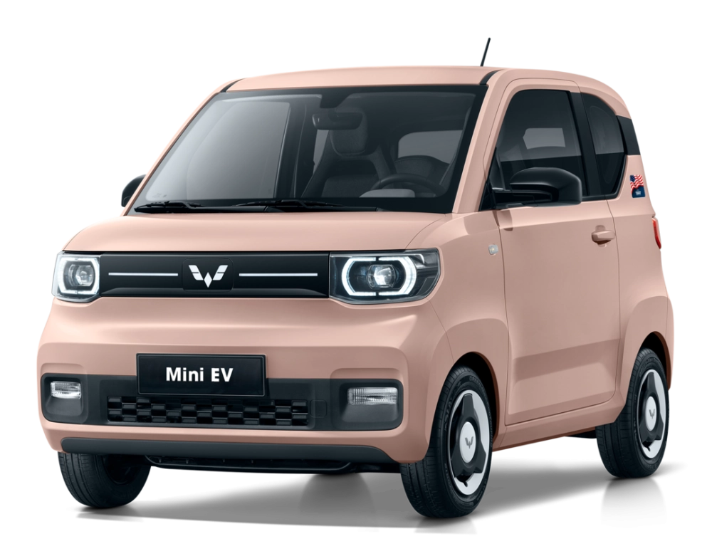 Mẫu Wuling Mini EV linh hoạt trong phố đông đúc