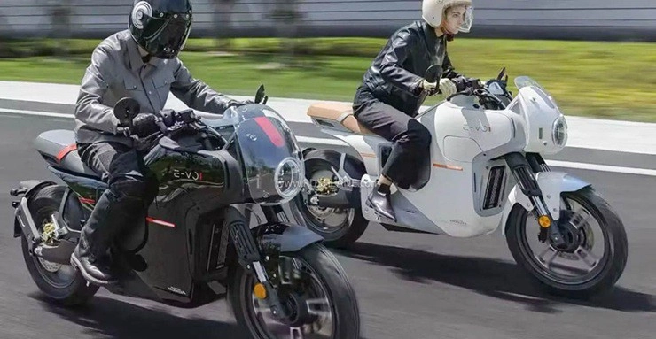 Xe mô tô chạy điện Honda E-VO của Honda