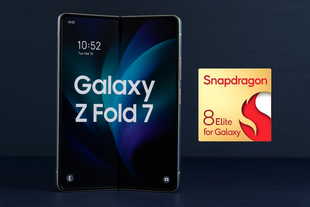 Galaxy Z Fold7 với chip Snapdragon 8 Elite