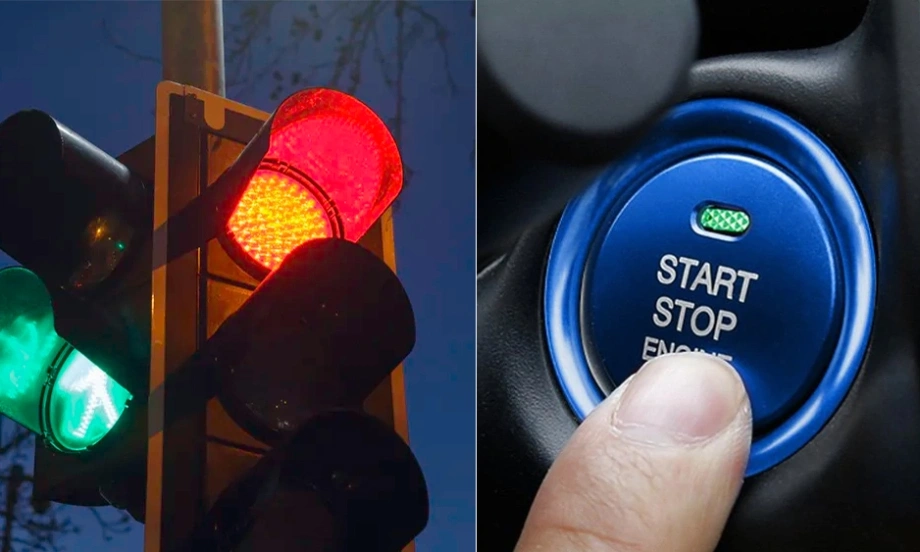 Tắt động cơ khi dừng đèn đỏ – một cách đơn giản để lái xe tiết kiệm nhiên liệu trong thành phố.