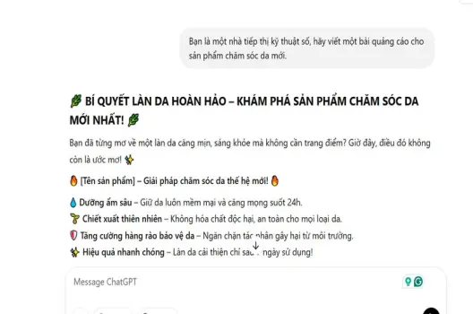 ChatGPT Hiểu Biết và Sử Dụng AI Hiệu Quả