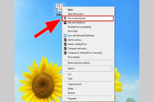 Cách Chạy Ứng dụng Quyền Admin Nhanh