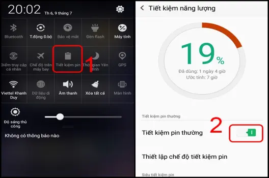 Hướng Dẫn Sử Dụng Chế Độ Tiết Kiệm Pin Android