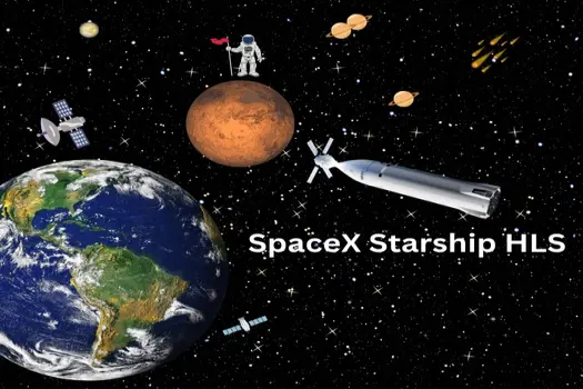 SpaceX Starship HLS Hạ cánh Mặt Trăng với Artemis