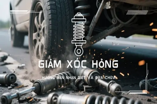 Giảm xóc ô tô bị hỏng dấu hiệu, nguyên nhân và cách khắc phục