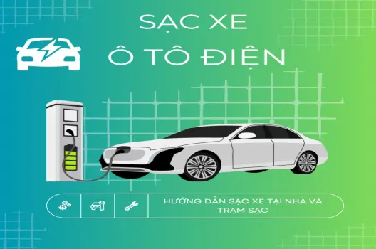 Sạc xe ô tô điện Hướng dẫn chi tiết tại nhà và trạm công cộng