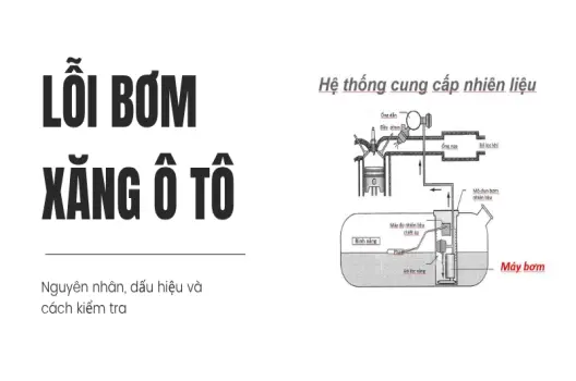 Lỗi bơm xăng ô tô nguyên nhân, dấu hiệu và cách kiểm tra