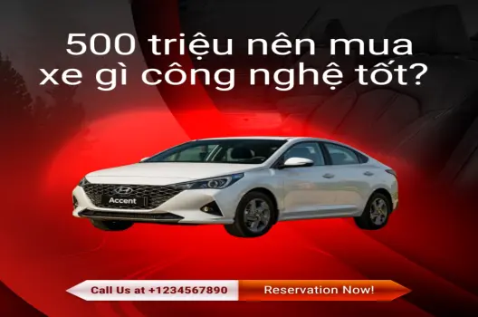 500 triệu mua xe gì công nghệ tốt?