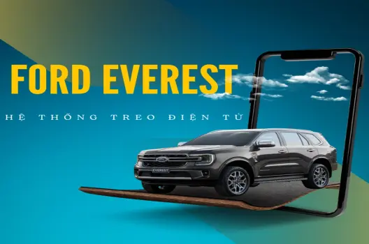Hệ thống treo điện tử Ford Everest Công nghệ hiệu suất 2025