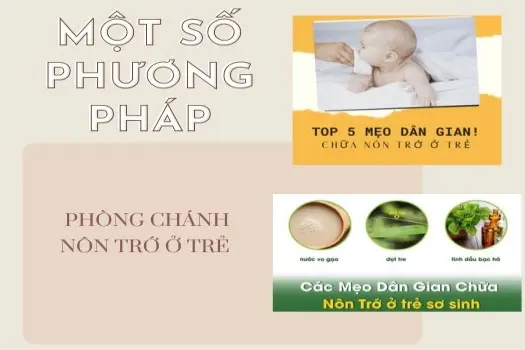 Mẹo dân gian chữa nôn trớ ở trẻ sơ sinh an toàn, hiệu quả!