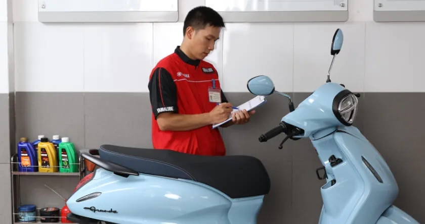 Lưu nhớ lịch bảo hành để giữ xe luôn mới