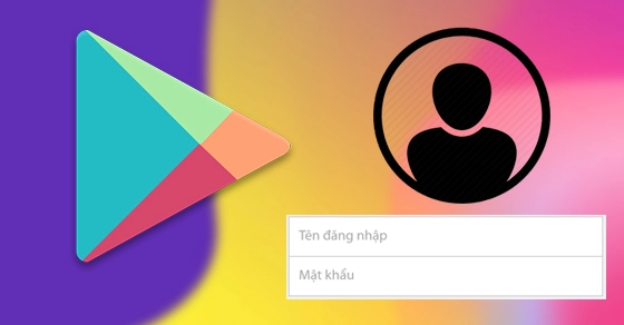 Màn hình đăng nhập Google Play Store trên trình duyệt web