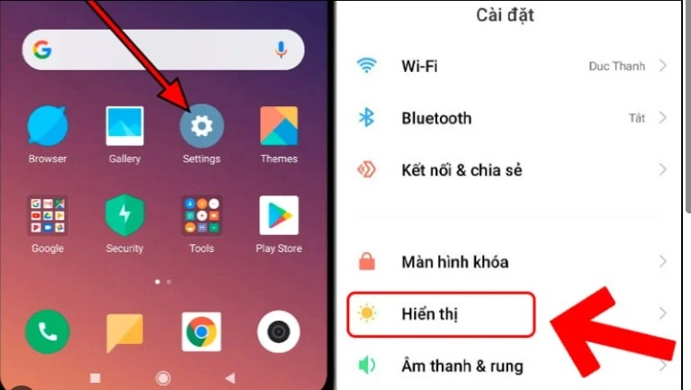 Giao diện cài đặt dữ liệu di động trên smartphone, hiển thị lượng data Google Map sử dụng
