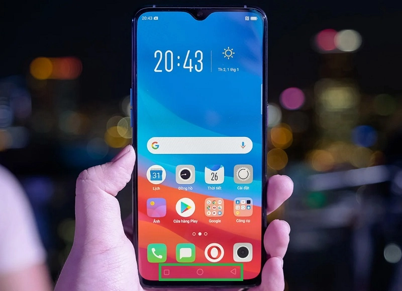 Cử chỉ điều hướng giúp bạn thao tác nhanh hơn mà không cần nút vật lý