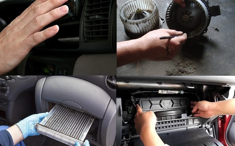 Thay lọc gió điều hòa ô tô đơn giản, hiệu quả