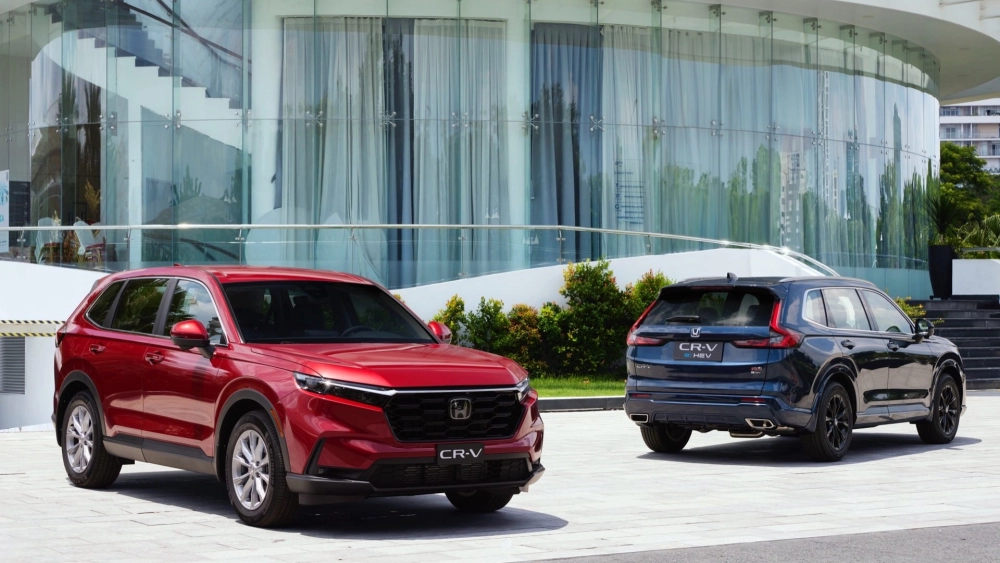 Honda CR-V mang thiết kế mạnh mẽ