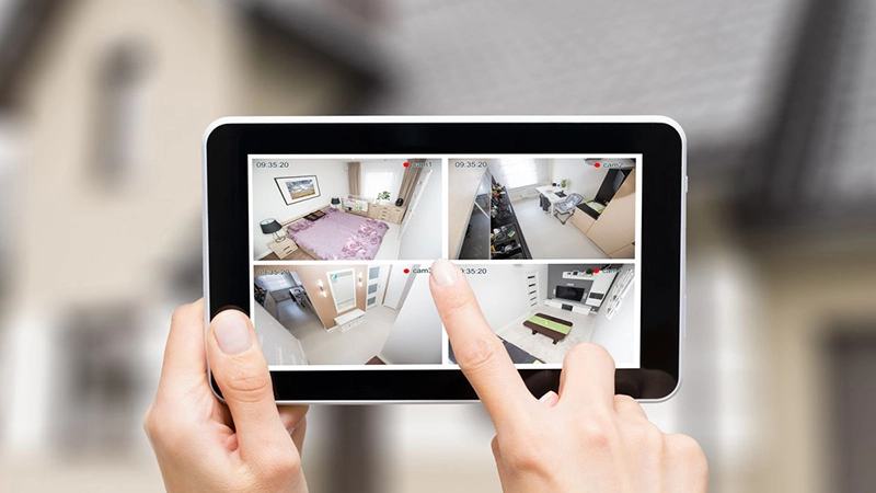  cân nhắc khi lắp đặt camera giám sát chọn vị trí phù hợp, có thể quay được các góc quan trọng trong nhà mà không bị che khuất 