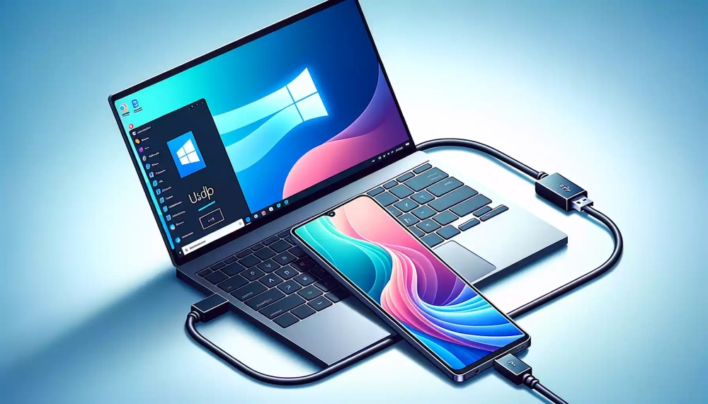 USB Tethering giúp dùng smartphone làm USB để chuyển file.